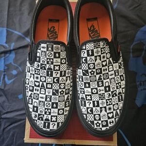VANS X CULT PRO SLIP ON SHOES MENS 8.5 WOMENS 10